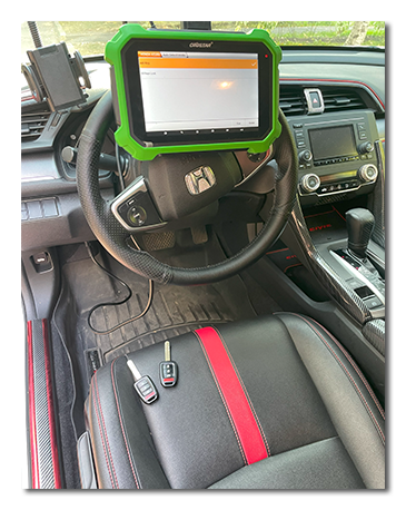 дубликат ключа Honda Civic X