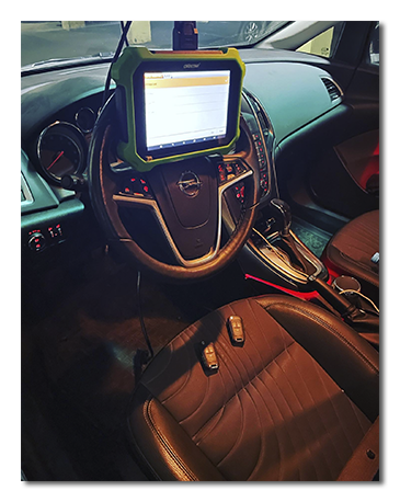 дубликат ключа opel astra j