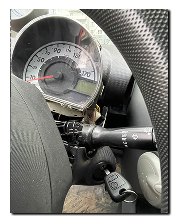 дубликат ключа peugeot 107