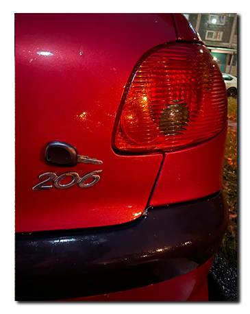дубликат ключа peugeot 206