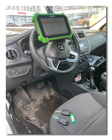 дубликат ключа renault logan2 2019