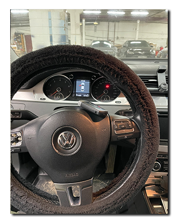 изготовить ключ по замку двери vw passat b7