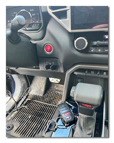 изготовить смарт ключ toyota sequoia