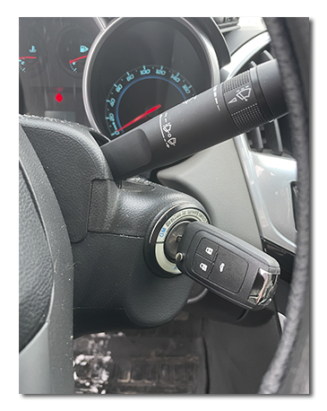 изготовление ключа chevrolet cruze