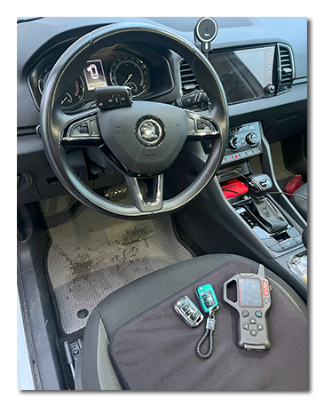 изготовление смарт ключа skoda karoq