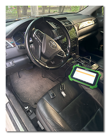 изготовление смарт ключа toyota camry 2015