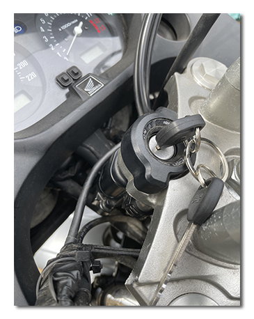 ключ по замку honda cbf 600