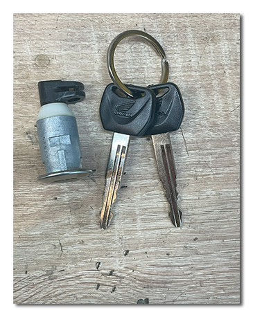 ключ по замку honda moto