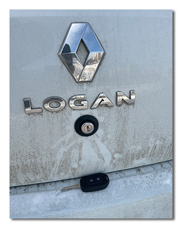 ключ по замку renault logan2 2019