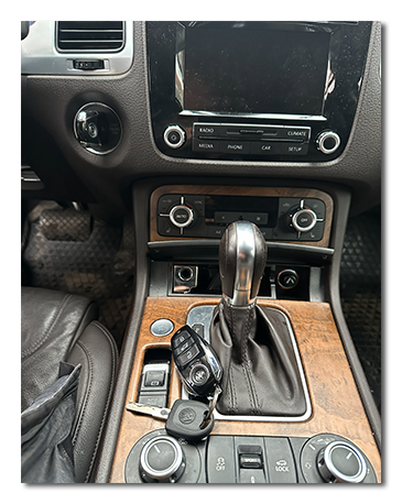 ключ по замку volkswagen touareg nf