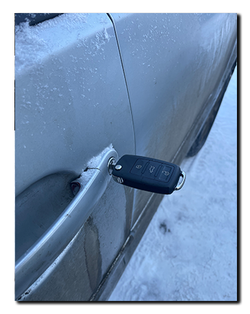 ключ по замку vw polo 2006