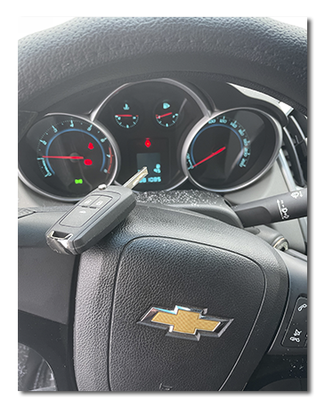 ремонт ключа зажигания chevrolet cruze