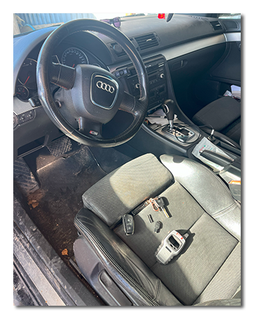 ремонт замка зажигания audi a4 b7