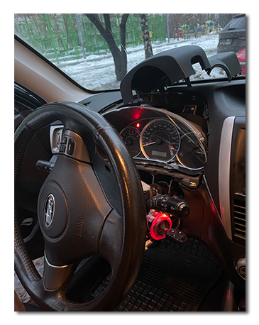 ремонт замка зажигания subaru forester 2012