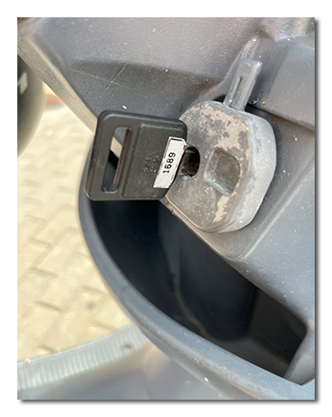 сделать ключ по замку зажигания suzuki скутер