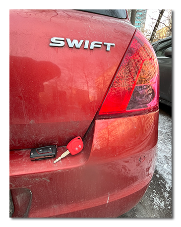 восстановим все ключи при утере suzuki swift