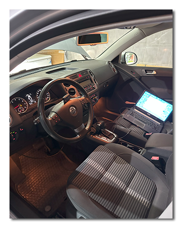 восстановить ключ по замку Volkswagen tiguan 2010
