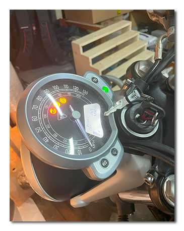 восстановление ключа Triumph Street Twin